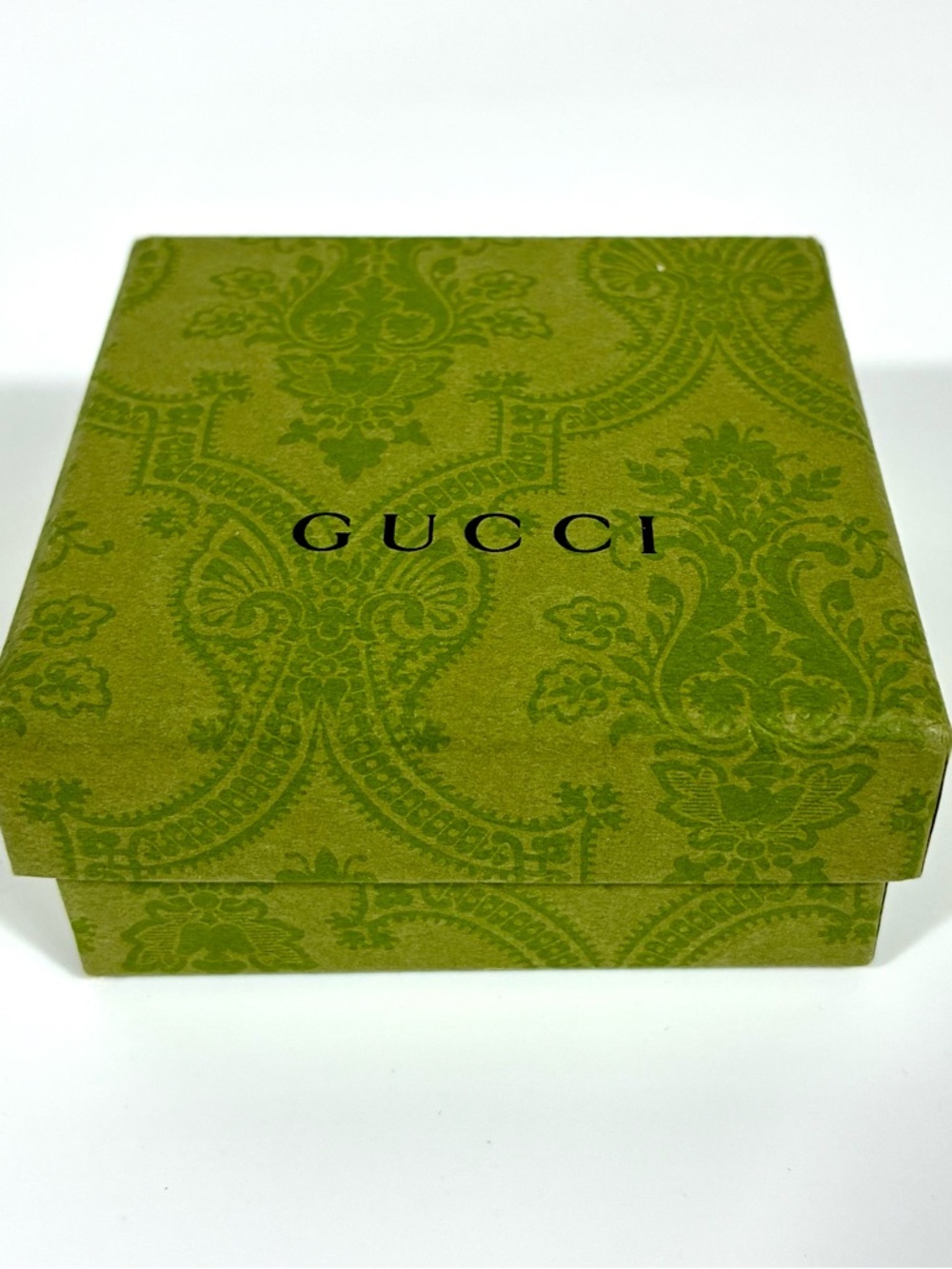 Gucci GG Marmont Band Wide 925 Ring Sterling Silver 6.75 14 NEW - Picture 16 of 17